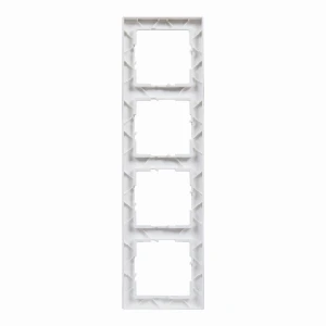 SUNO Ramka czterokrotna biała 721504