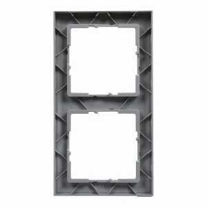 SUNO Ramka dwukrotna aluminium szczotkowane 721562