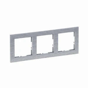 SUNO Ramka trzykrotna aluminium szczotkowane 721563