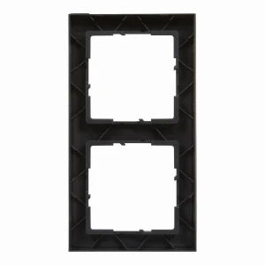 SUNO Ramka dwukrotna czarna 721522