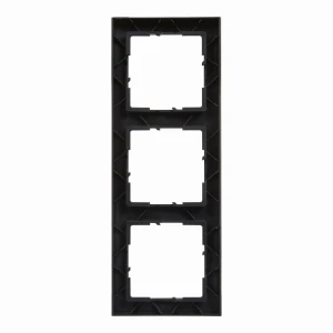 SUNO Ramka trzykrotna czarna 721523
