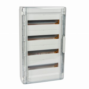 Rozdzielnica modułowa XL3 125 4x18 natynkowa IP40 /drzwi transparentne/ 401659