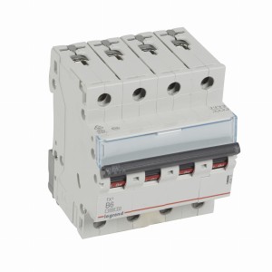 Wyłącznik nadprądowy 4P B 6A 6kA AC S304 TX3 403413