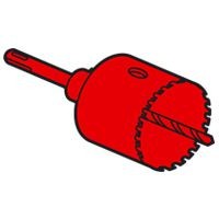 Otwornica 67mm do materiałów bardzo twardych 080167