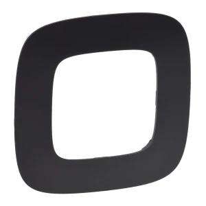 VALENA ALLURE Ramka pojedyncza czarny mat 754401