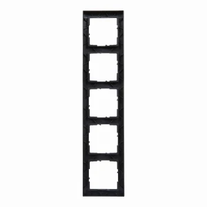 SUNO Ramka pięciokrotna czarna 721525