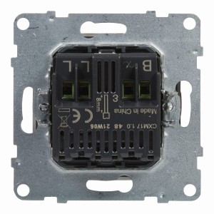 SUNO Ściemniacz obrotowy dla lamp LED z opcją ściemniania 5-75W biały 721179