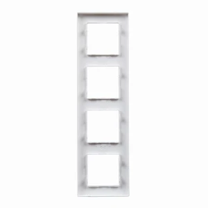 Niloe Step Ramka poczwórna 4x biały 863194