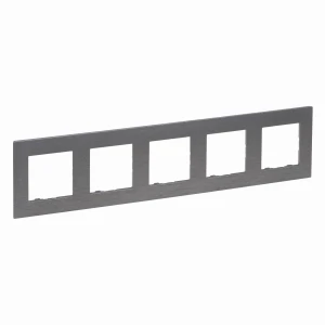 Niloe Step Ramka pięciokrotna 5x stal szczotkowana 863995