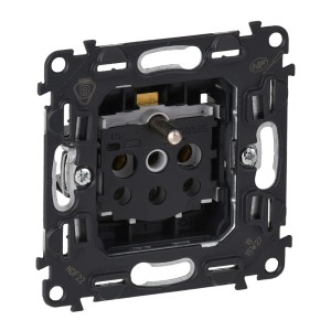 VALENA ALLURE Gniazdo pojedyncze z/u bez przesłony z zaciskami śrubowymi 753085