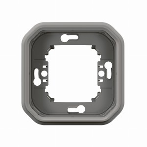 NOWE PLEXO 55 Uchwyt podtynkowy pojedynczy szary 069681L