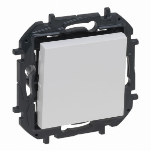 Niloe Step Przycisk pojedynczy 6A - kolor biały 863109B