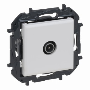 Niloe Step Gniazdo TV, końcowe do instalacji typu gwiazda, 1,5db - białe 863174B