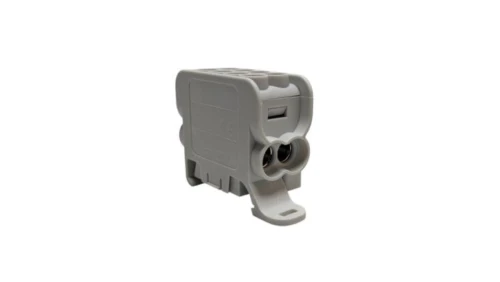 Blok dystrybucyjny - rozdzielczy HLAK25 1P szary 2xAl/Cu 25mm²+16mm² 1000VAC/1500VDC MAG1251A00