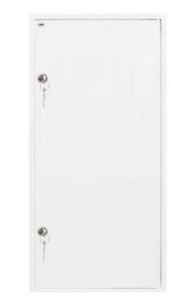 Rozdzielnica modułowa 7x24 podtynkowa IP40 z zamkiem A-RW54