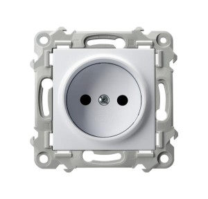 SZAFIR Gniazdo pojedyncze biały GP-1Z/m/00