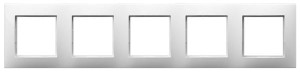 ARIA Ramka pięciokrotna biały R-5U/00