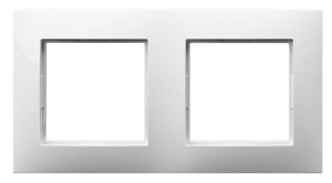 ARIA Ramka podwójna biały R-2U/00