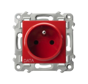 SZAFIR Gniazdo pojedyncze z uziemieniem DATA GP-1ZZD/m/00
