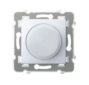 SZAFIR Ściemniacz uniwersalny do obciążenia żarowego, halogenowego oraz LED biały ŁP-8ZL2/m/00