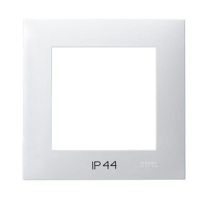 SZAFIR Ramka pojedyncza do łączników IP-44 biały RH-1Z/00