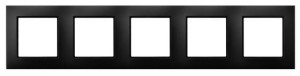 ARIA Ramka pięciokrotna czarny metalik R-5U/33