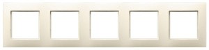 ARIA Ramka pięciokrotna ecru R-5U/27