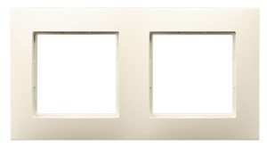 ARIA Ramka podwójna ecru R-2U/27