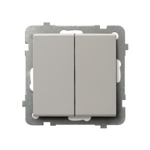 SONATA Łącznik dwugrupowy świecznikowy kaszmir ŁP-2R/m/82