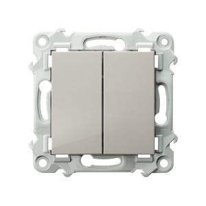 SZAFIR Łącznik dwugrupowy świecznikowy kaszmirowy beż ŁP-2Z/m/83