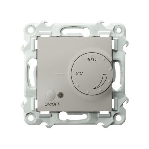 SZAFIR Regulator temperatury z czujnikiem podpodłogowym kaszmirowy beż RTP-1Z/m/83