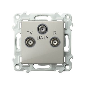 SZAFIR Gniazdo RTV-DATA kaszmirowy beż GPA-ZD/m/83