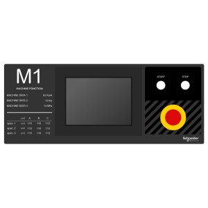 Harmony XB5 Tabliczka z legendą 500 X 200 Szablon 1 ZBYLEG502001