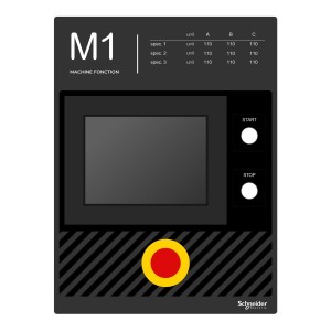 Harmony XB5 Tabliczka z legendą 300 X 400 Szablon 1 ZBYLEG304001