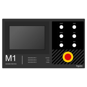 Harmony XB5 Tabliczka z legendą 500 X 300 Szablon 1 ZBYLEG503001