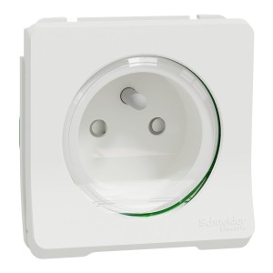 Mureva Styl Mechanizm gniazda 2P+PE zaciski bezgwintowe biały MUR39133