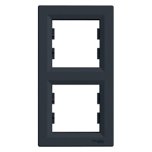 ASFORA Ramka 2-krotna pionowa antracyt EPH5810271