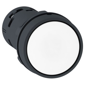 Przycisk z samopworotem biały 1NO XB7NA11