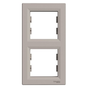 ASFORA Ramka 2-krotna pionowa brąz EPH5810269