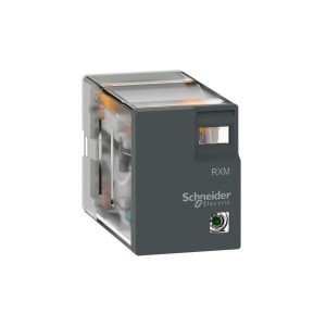 Zelio Relay Przekaźnik miniaturowy 2L LED 24V DC, 5A, 2 styki C/O RXM2LB2BD