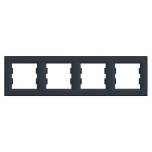 ASFORA Ramka 4-krotna pozioma antracyt EPH5800471