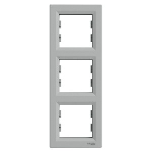 ASFORA Ramka 3-krotna pionowa aluminium EPH5810361