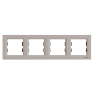 ASFORA Ramka 4-krotna pozioma brąz EPH5800469