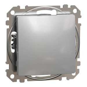 Schneider Electric, Sedna Design i Elements, Łącznik krzyżowy, srebrne aluminium, SDD113107