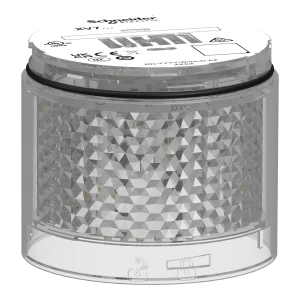 Moduł świetlny, kolumna świetlna, biały, Ø70mm, stały, kolorowa soczewka, Harmony XVB7, XVB7C27