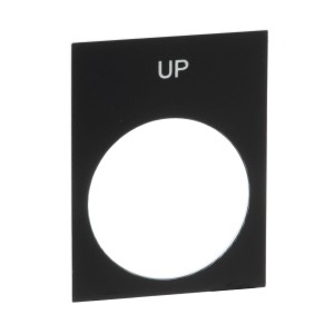 Etykieta, 30x40mm, czarny, UP ZB2BY2307