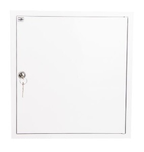 Rozdzielnica modułowa 3x24 natynkowa IP40 zamek RAL9003 reg ramka z drzwiami A-RZ50