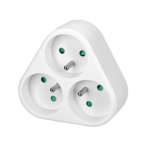 Rozgałęźnik 3x2P+Z OR-AE-13178 (biały)