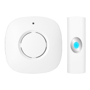 KALA AC, dzwonek bezprzewodowy sieciowy, learning system, 38 dźwięków, 250m, biały,OR-DB-RG-179/W