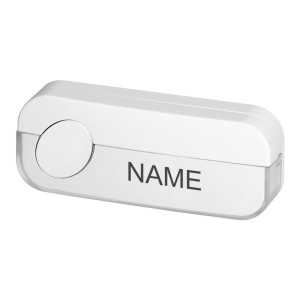 Przycisk dzwonkowy przewodowy, biały,OR-DP-PD-1/W